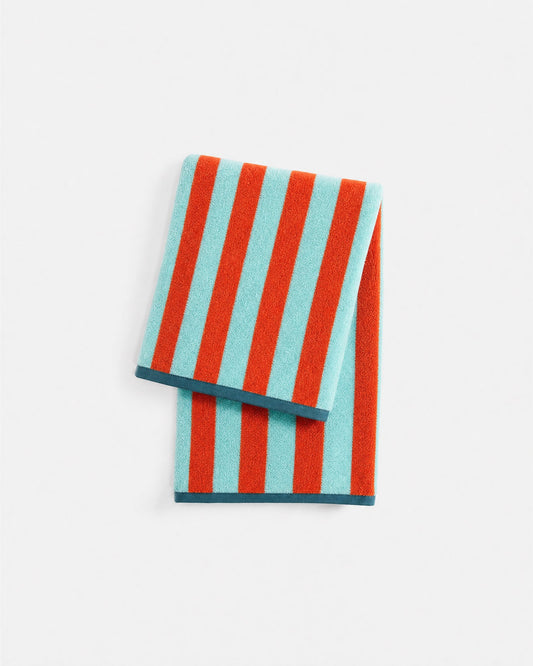 Spritz Reversible Stripe Beach Towel