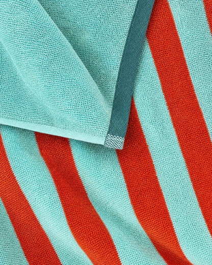 Spritz Reversible Stripe Beach Towel
