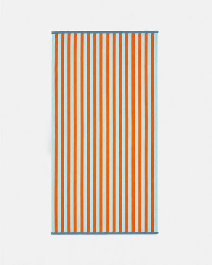 Spritz Reversible Stripe Beach Towel
