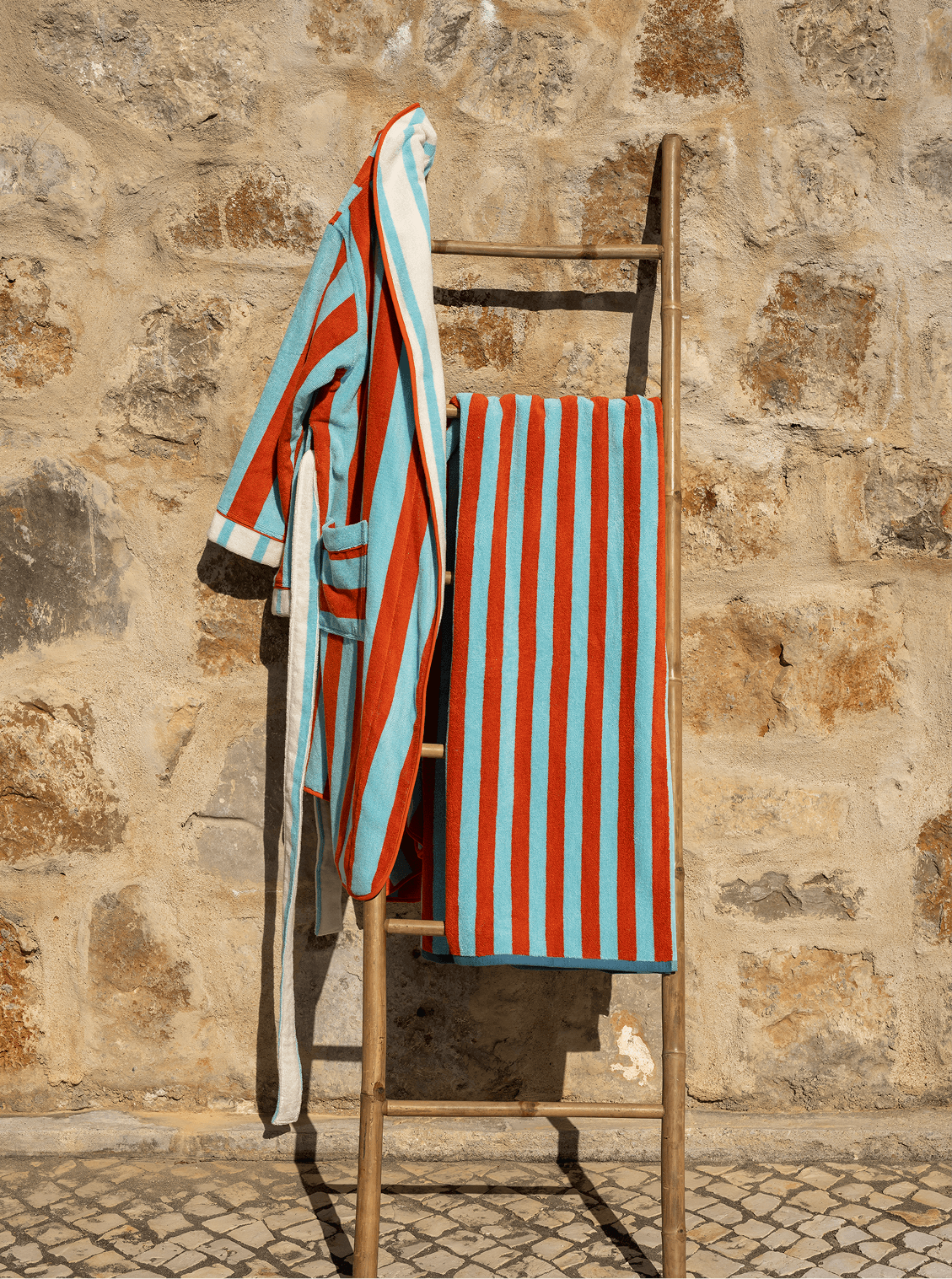 Spritz Reversible Stripe Beach Towel