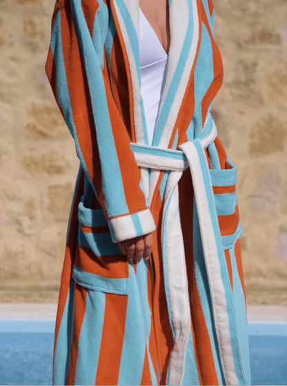 Spritz Striped Beach Robe