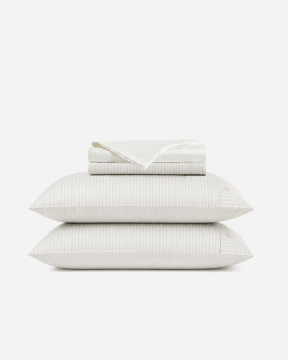 Perla Cotton Sateen Sheet Set