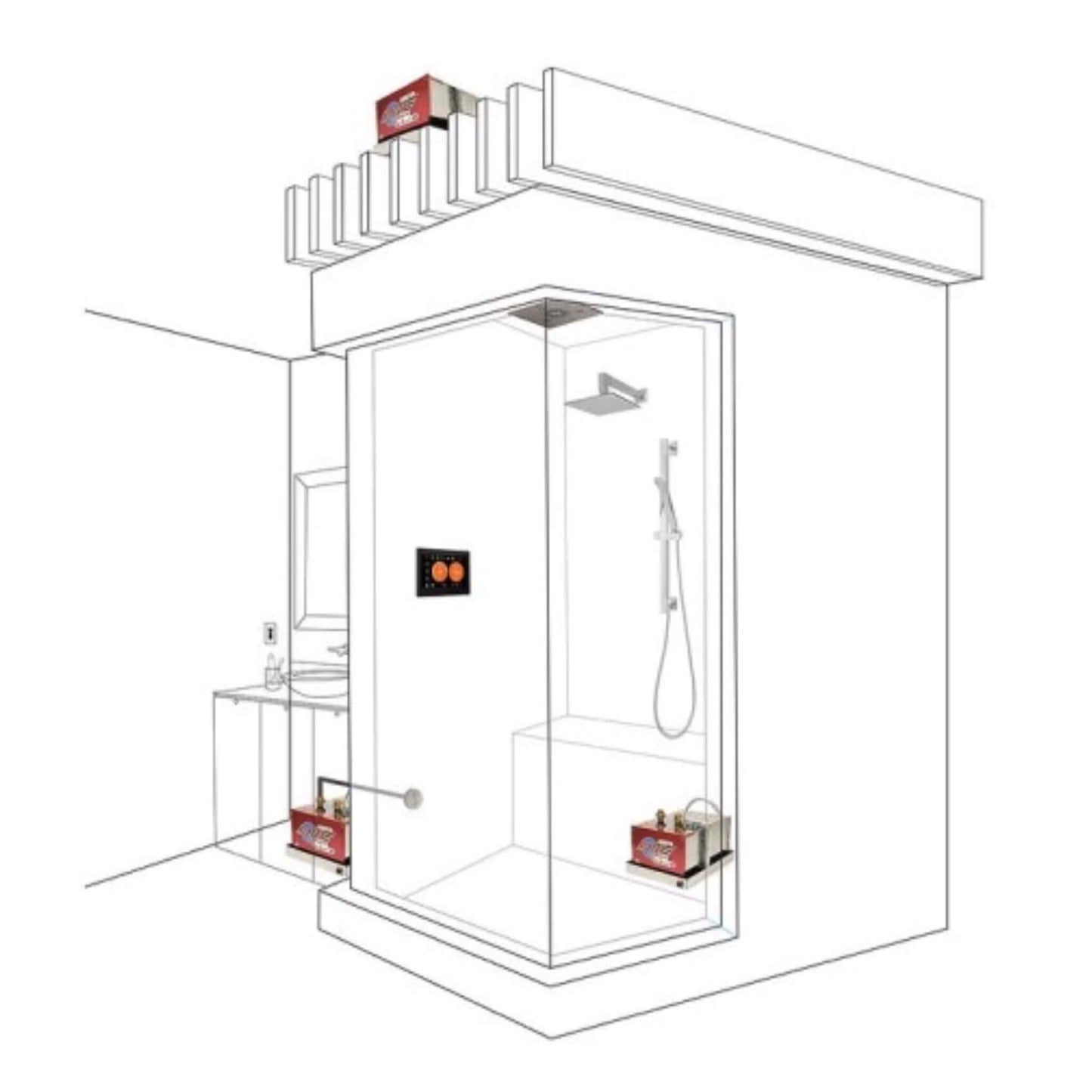 ThermaSol 6KW-24KW Pro III Ultimate Steam Shower Generator [PROIII] (SAK42719)