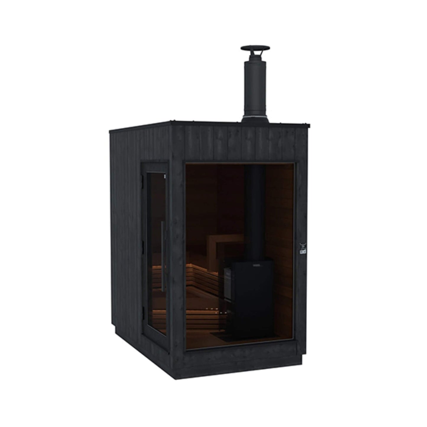 ThermaSol Nordic Misty 2-5 Person Fully-Assembled Outdoor Modular Sauna Cabin