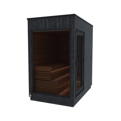 ThermaSol Nordic Misty 2-5 Person Fully-Assembled Outdoor Modular Sauna Cabin