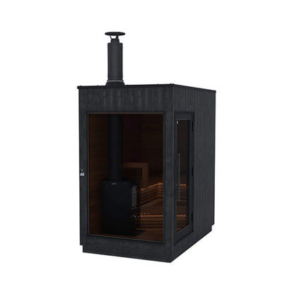 ThermaSol Nordic Misty 2-5 Person Fully-Assembled Outdoor Modular Sauna Cabin