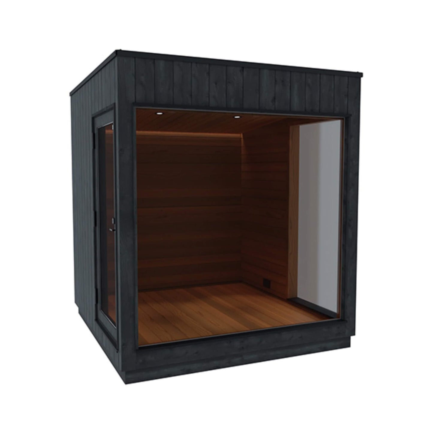 ThermaSol Nordic Misty Outdoor Lounge Medium Sauna Cabin