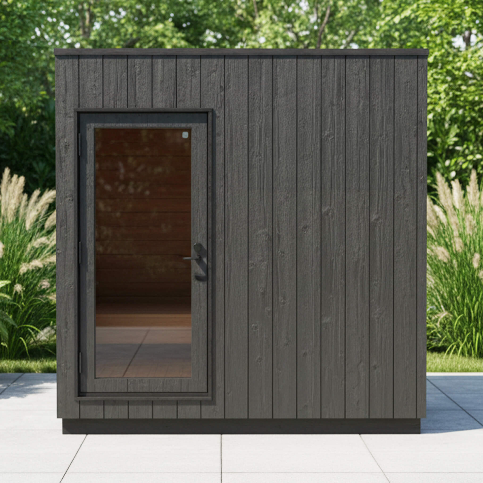 ThermaSol Nordic Misty Outdoor Changing Room With Single Entrance [Mad ...