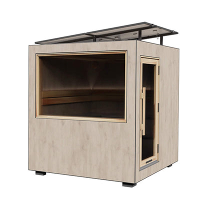 ThermaSol Solaris Fully-Assembled Outdoor Sauna Cabin