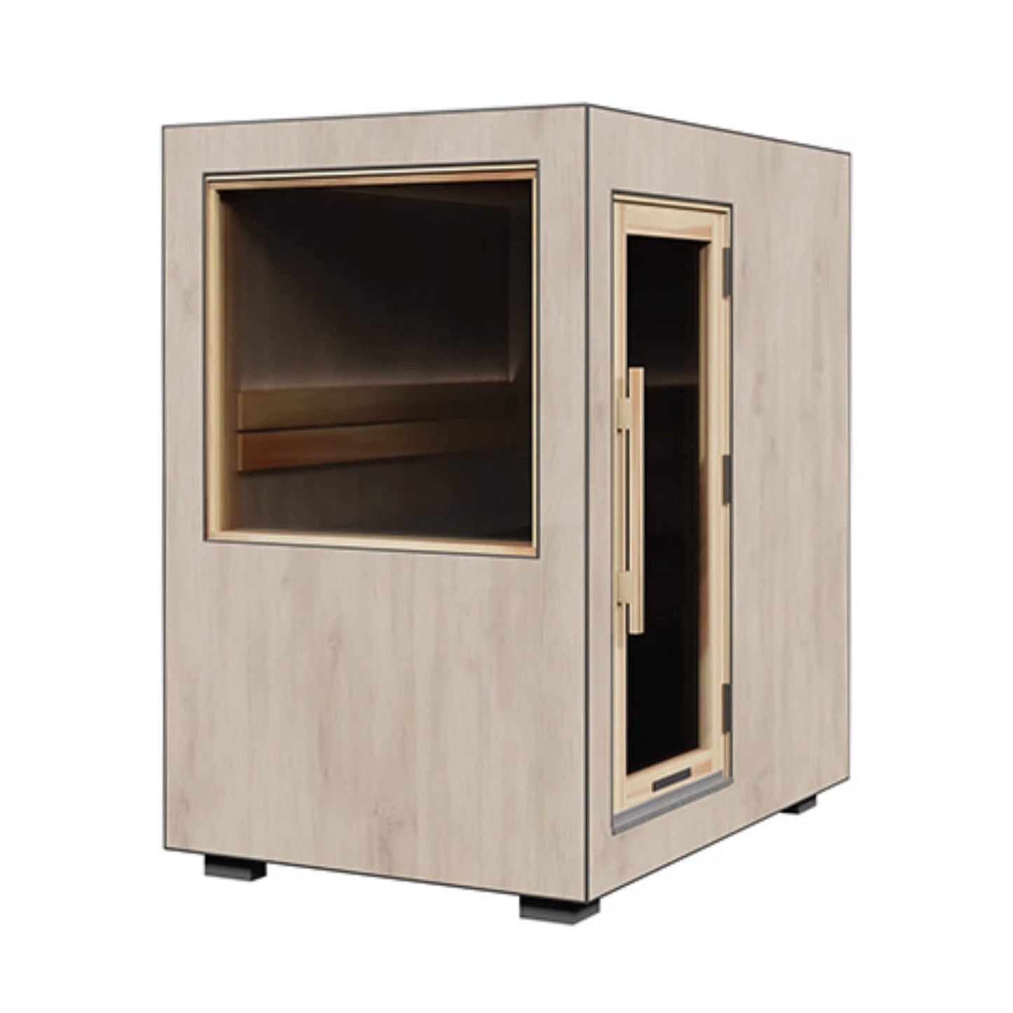 ThermaSol Solaris Fully-Assembled Outdoor Sauna Cabin