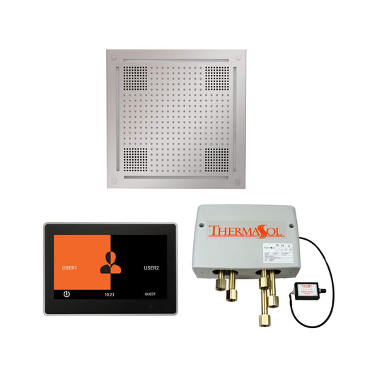 ThermaSol ThermaTouch 10-Inch Shower Control Package With Digital Shower Valve [WHSP10S] (SAK41571)