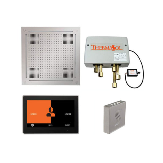 ThermaSol ThermaTouch 10-Inch Smart Shower Package With HydroVive 18-Inch And SteamVection Technology [TWPH10US] (SAK24571)