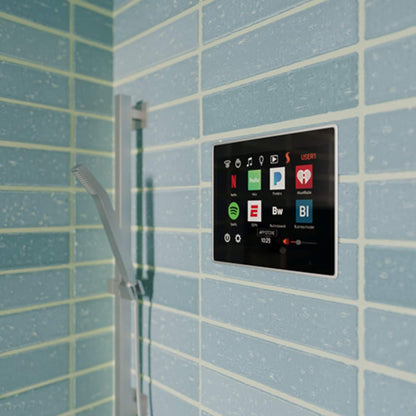 ThermaSol ThermaTouch 10-Inch Polished Nickel Square Steam Shower Control [TT10-SVSQ] (SAK83420)