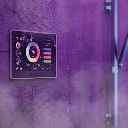 ThermaSol ThermaTouch 10-Inch Polished Nickel Square Steam Shower Control [TT10-SVSQ] (SAK83420)