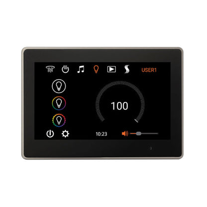 ThermaSol ThermaTouch 10-Inch Polished Nickel Square Steam Shower Control [TT10-SVSQ] (SAK83420)