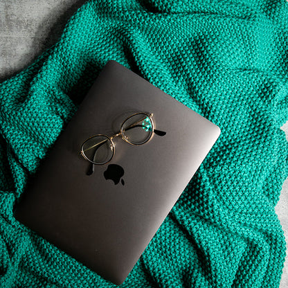 Varna Organic Cotton Knit Throw Blanket