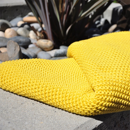 Varna Organic Cotton Knit Throw Blanket