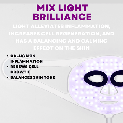 Noor 2.0 ProLED Light Therapy Mask – Red, Blue & Infrared | ZAQ